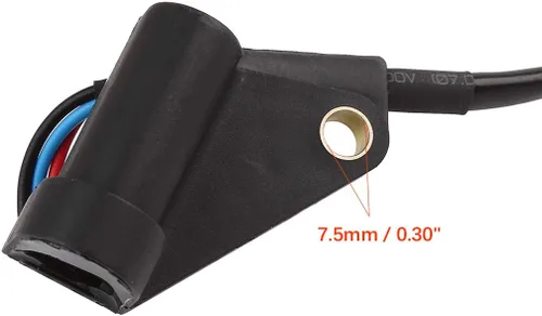 Vista 3 de X AUTOHAUX Sensor de posición del cigüeñal del vehículo ZL0118221A J5T27072 para Mazda Miata