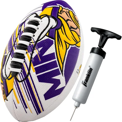 Vista 33 de Franklin Sports NFL Team Mini Balones de Fútbol Americano - Juvenil 8.5" Balón de Fútbol Americano con Licencia Oficial de la NFL + Conjunto