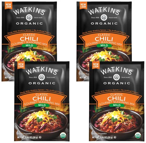 Vista 7 de Watkins Mezcla orgánica de condimentos gourmet, estofado de res, bolsa de 1.5 onzas, 1 unidad