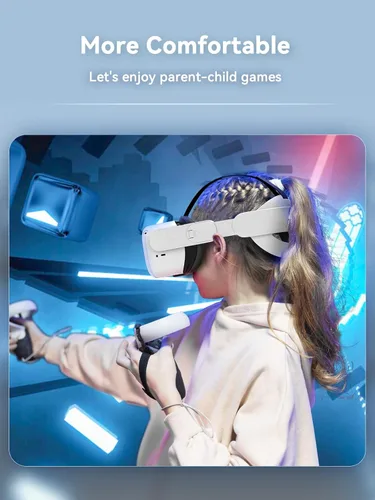 Vista 6 de CNBEYOUNG VR Face Cover and Lens Cover and Head Strap for Quest 2