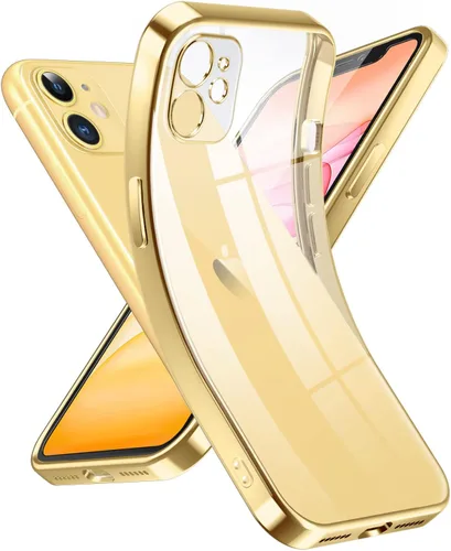 Vista 908 de Supdeal Funda cristalina transparente para iPhone 11, [No se amarillea] [Protección de la cámara] [Probado contra caídas de grado militar] Funda