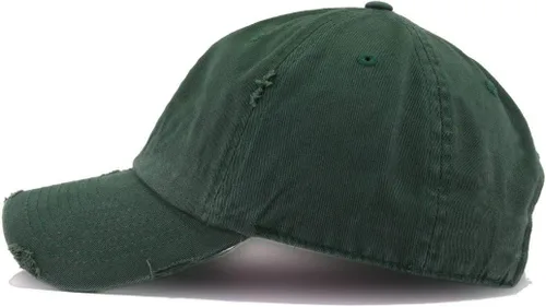 Vista 2 de The Rock Bull - Gorra de béisbol vintage bordada de algodón ajustable envejecida