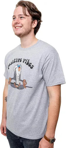 Vista 3 de Disney Lion King Rafiki Positive Vibes - Camiseta para hombre