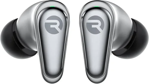 Vista 9 de Auriculares Raycon Pro inalámbricos Bluetooth con cancelación activa de ruido híbrida, modo de consciencia, 40 horas de batería, 6 micrófonos