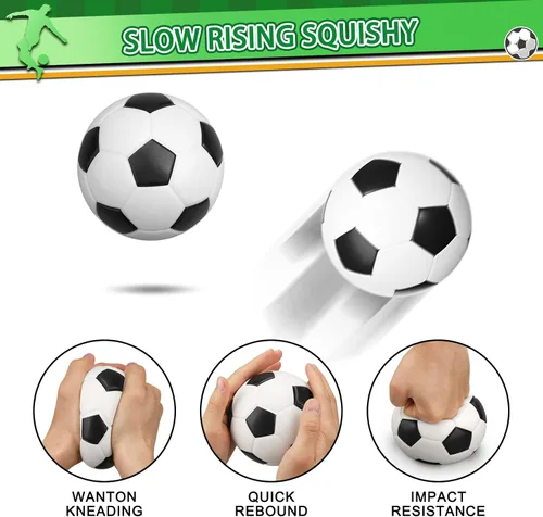 Vista 6 de Mini pelotas de fútbol de espuma de 5 pulgadas para mini aros de fútbol de interior, suave y blando para juegos de fútbol Pelotas de piscina
