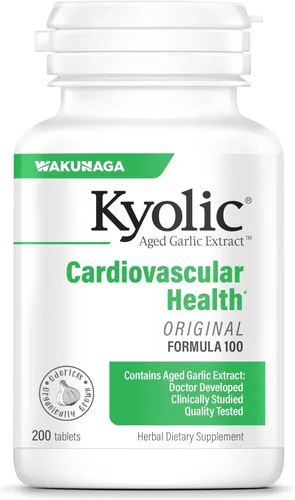 Vista 6 de Cápsulas con extractos de ajo añejado Kyolic, fórmula 100 original cardiovascular, 10041, 1, 1