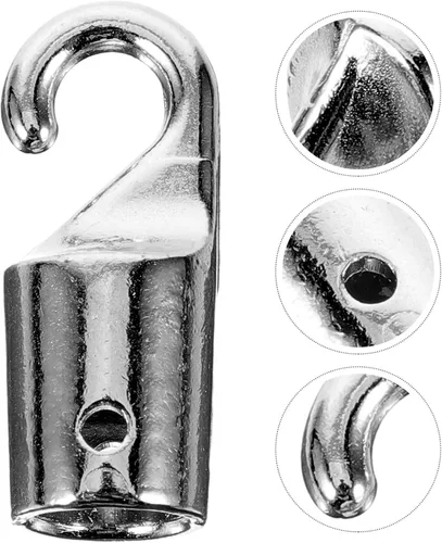 Vista 8 de Angoily 4 piezas de gancho de repuesto para vara ciega vertical, punta de gancho para piezas de ventana para fácil reemplazo, compatible