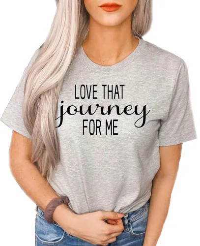 Vista 14 de Love That Journey for Me - Camiseta de manga corta con estampado de Moira Alexis Rose