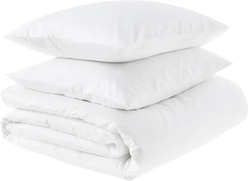 Vista 15 de Amazon Aware Juego de fundas de almohada 100% algodón orgánico de 300 hilos, color rubor, estándar, paquete de 2, 32 x 20 pulgadas
