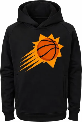 Vista 13 de Outerstuff NBA Kids Youth 8-20 Team Color Alternate Polyester Performance Primary Logo Sudadera Sudadera Sudadera con capucha