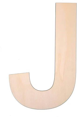 Vista 26 de Letra A de madera de 12 pulgadas, letra A de 1/4 de pulgada de grosor, grande de madera sin terminar para manualidades, decoración de pared del hogar