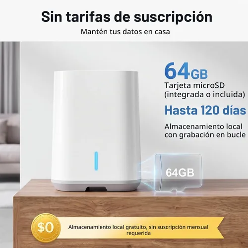 Vista 2 de Cámaras de seguridad inalámbricas para exteriores, sistema de 4 cámaras sin BF-A100W4