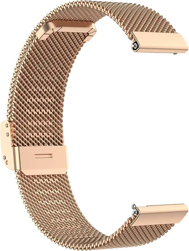 Vista 6 de Lyaarka - Correa ajustable compatible con reloj Lyaarka para mujeres y hombres, malla de metal, acero inoxidable, correa de repuesto para reloj