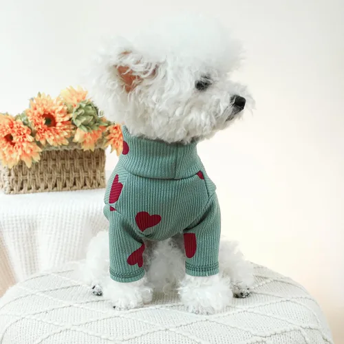 Vista 4 de Sudadera con capucha para perro, sudadera cómoda para cachorro, camisa para perro, abrigo lindo para perro, ropa para mascotas, abrigo de invierno