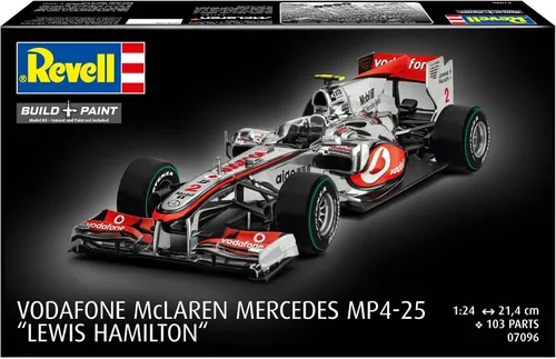 Vista 2 de Revell de Alemania McLaren Mercedes MP4-25 No. 2 Kit de modelo de plástico