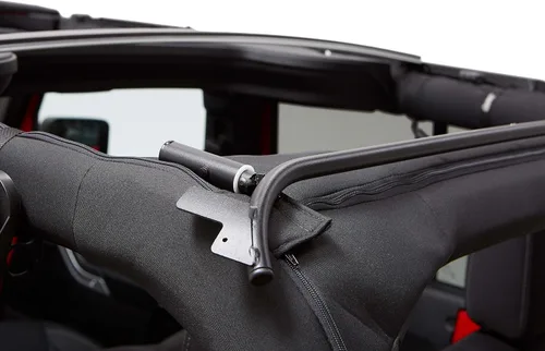 Vista 16 de Bestop 56853-35 - Toldo Trektop Black Diamond para Jeep Wrangler JK Unlimited de 4 puertas 2007-2018