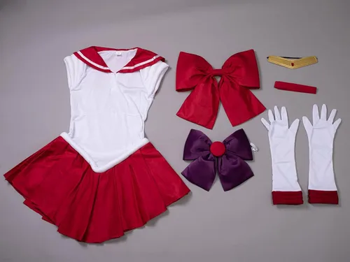 Vista 5 de Cosfun mp000570 - Vestido de cosplay para mujer Hino Rei