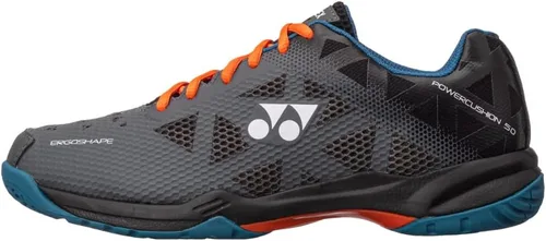 Vista 2 de YONEX Power Cushion 50 Zapatos de bádminton para hombre (gris oscuro) (6), Gris-oscuro