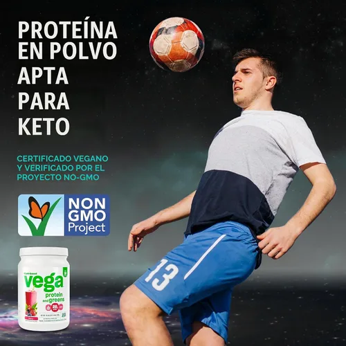 Vista 8 de Envase de proteínas y hierbas en polvo de Vega, VEG00672, S, Berry, 1, 1