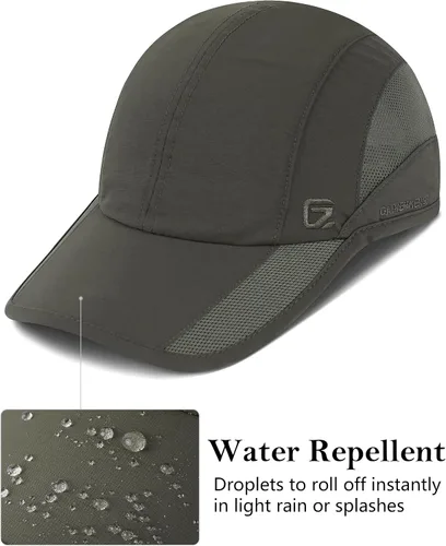 Vista 5 de GADIEMKENSD Sombrero de correr al aire libre malla transpirable 2PACK