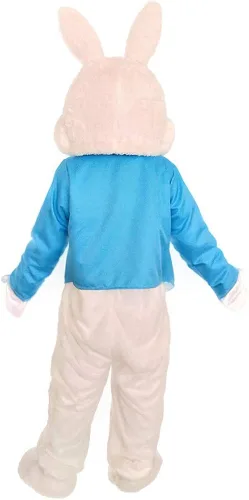 Vista 3 de Easter Bunny Costume Rabbit Mascot Adult Size Halloween Party Dress