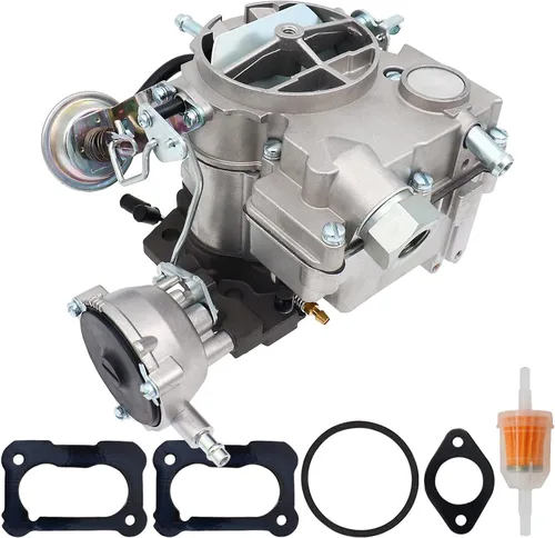 Vista 6 de Carburador NENKUTEN de 2 barriles para Rochester 2GC Chevy 5.7 L 350 6.6 L 400 para motores Chevrolet Small Block C10 C20 C30 1975-1980 Bel Air