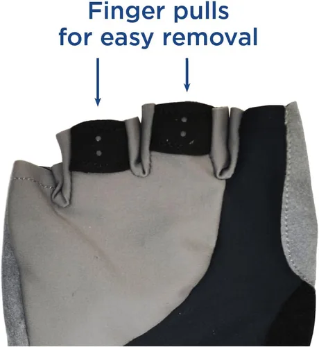 Vista 7 de Zefal Guantes de bicicleta unisex de gel cómodos y sin dedos, transpirables y ajustables, tallas S-XL