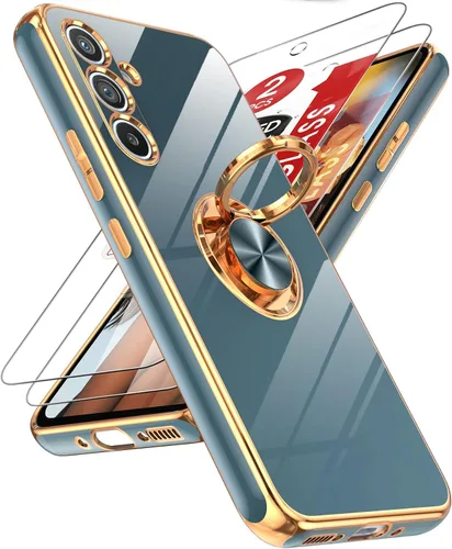 Vista 39 de LeYi Funda para iPhone XR: con Protector de Pantalla de Vidrio Templado [Paquete de 2] Soporte de Anillo Giratorio de 360°, Soporte Magnético