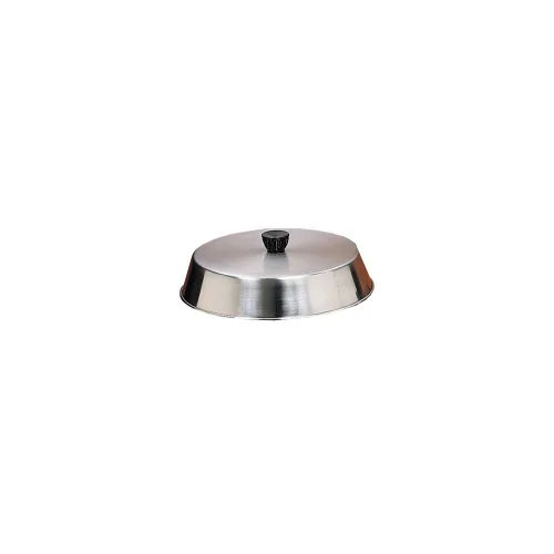 Vista 9 de American Metalcraft BA640S - Cubiertas redondas de acero inoxidable para untar (6 ½") de diámetro.