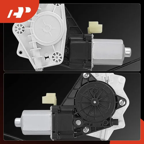 Vista 6 de A-Premium Regulador de Ventana Eléctrico Delantero Derecho con Motor Compatible con Ford Fusion 2006-2012 y Mercury Milan 2006-2011, Sedán, Lado