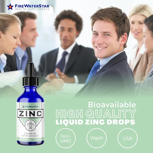 Vista 5 de Gotas de zinc líquido, zinc iónico, 2 onzas, 30 porciones, alta dosis de 45 mg de sulfato de zinc (15 mg de zinc elemental), orgánico, sin OMG