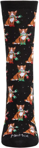 Vista 2 de MeMoi Cozy Cat - Calcetines para fiestas