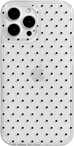 Vista 57 de inewateri Funda compatible con iPhone 11 con bonito diseño estético de lunares a la moda, fundas simples para TPU suave, funda de protección Negro
