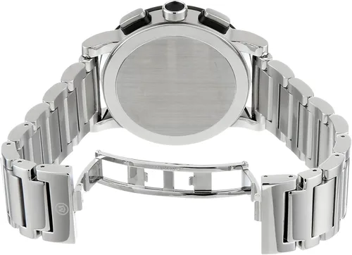 Vista 5 de Movado Museum 0606792 Reloj deportivo de hombre de acero inoxidable con dial negro