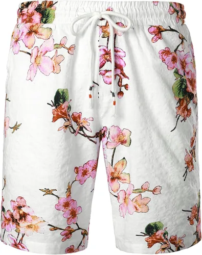 Vista 5 de Jogal - Camisa hawaiana de manga corta con botones para hombre