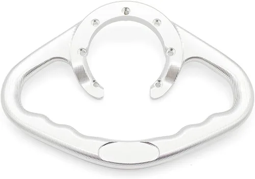 Vista 9 de Manija de pasajero CNC para motocicleta, mango de tanque compatible con Yamaha YZF R25 R3 MT03 2014 2015 2016 2017 2018 2019 2020