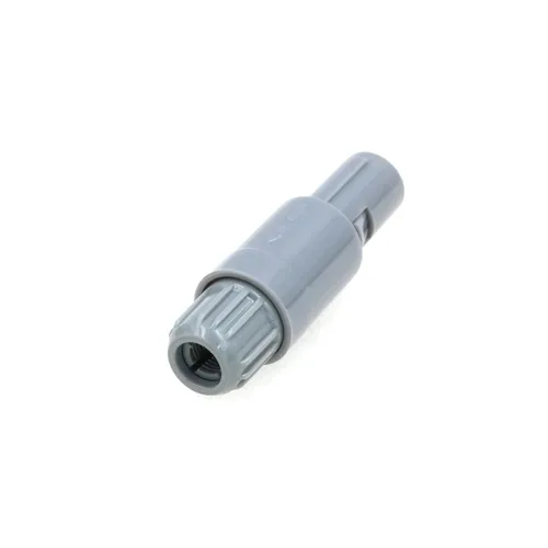 Vista 20 de 1P plástico PAG PKG enchufe enchufe Push Pull Auto bloqueo Hold Conector 2 Pin Plug macho para médico