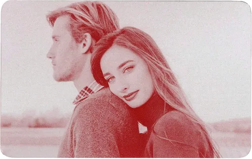 Vista 6 de Love You Forever - Tarjeta de felicitación personalizada con texto de foto grabada para marido esposa novio novia