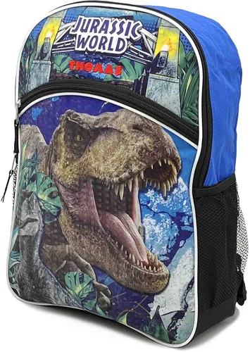 Vista 2 de DIBSIES Mochila Jurásica Personalizada (Roaring T-Rex), Roaring T-rex, Jurásico