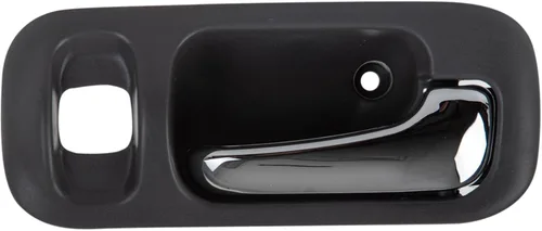 Vista 157 de TRQ Manija Interior de Puerta del Lado del Pasajero Negra Compatible con Ford Bronco 1987-1996 F-150 1987-1997 F-250 1997 F-250 HD F-350