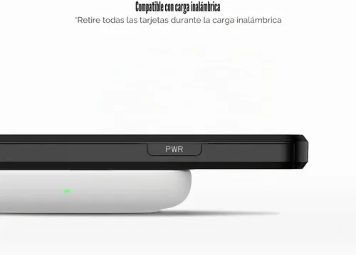 Vista 6 de Nvollnoe Compatible con iPhone 15 Funda con ranura para tarjetas, resistente, protectora de doble capa, a prueba de golpes, ranura oculta