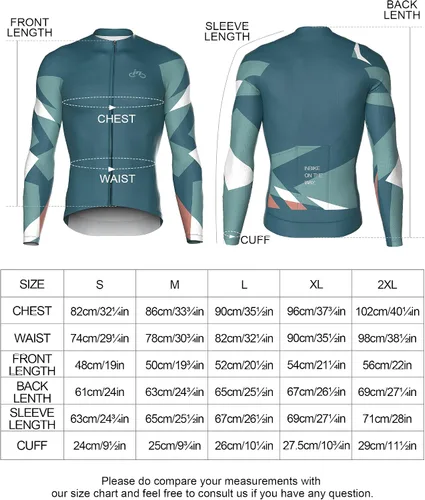 Vista 5 de INBIKE Camiseta de ciclismo de manga larga transpirable y de secado rápido con 3 bolsillos traseros para hombres y mujeres