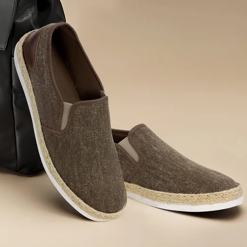 Vista 5 de TOBER Mocasines casuales sin cordones para hombre, zapatos de barco, zapatos antideslizantes para caminar, zapatos de moda para hombres, ocio