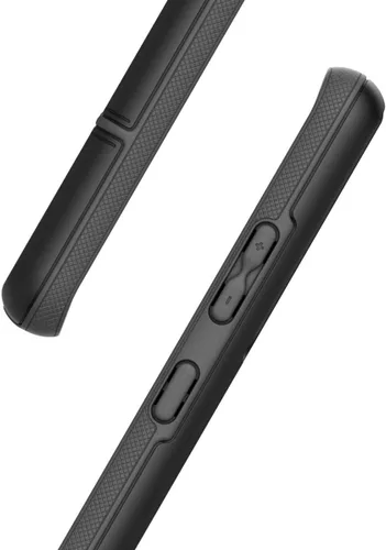 Vista 8 de Encased Rebel Series - Funda protectora resistente con clip para cinturón (2021) diseñada para Samsung Galaxy S21 Ultra - Negro