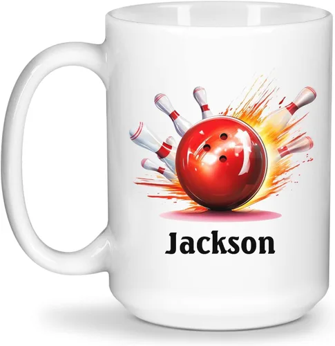 Vista 20 de Tazas personalizadas de gran fútbol americano, Personalizado elegir nombre taza de café de fútbol americano, Taza de té de fútbol personalizado