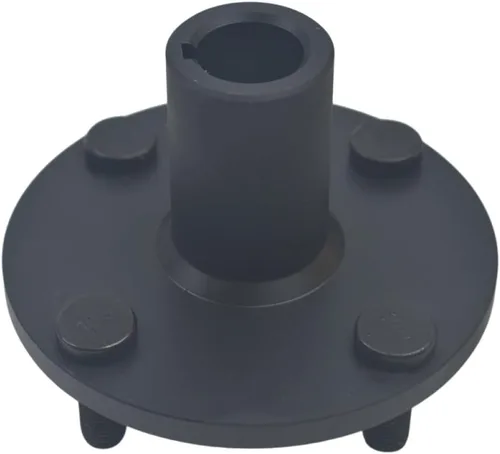 Vista 4 de Buje de Rueda de Eje Vivo de Go Kart 4" x 4" para Eje de 1", con Reducción de 1" a 3/4