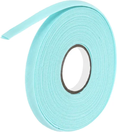 Vista 202 de MECCANIXITY Cinta al bies de doble pliegue de 1 pulgada, cinta al bies de poliéster continua a granel para coser, costura, acolchado, dobladillo