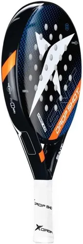 Vista 2 de Drop Shot Kibo 4.0 Pádel Series - Pala de pádel con absorción de impactos, gran control y potencia – Pádel Profesional, Negro
