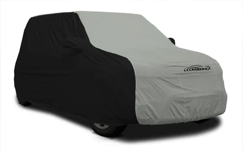 Vista 17 de Coverking Custom Fit cubierta coche para determinados modelos de Hyundai Veloster – Stormproof, Negro