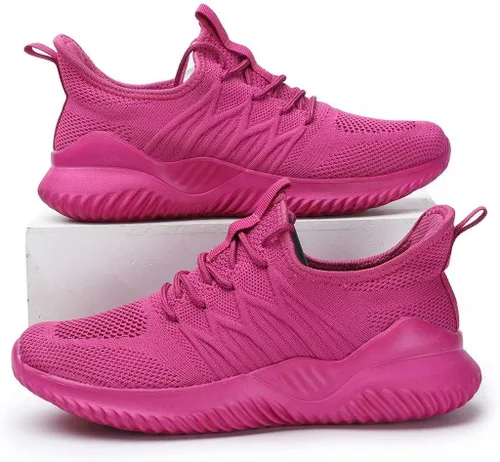 Vista 6 de KEEZMZ - Tenis para correr y caminar para mujer, ligeros y casuales